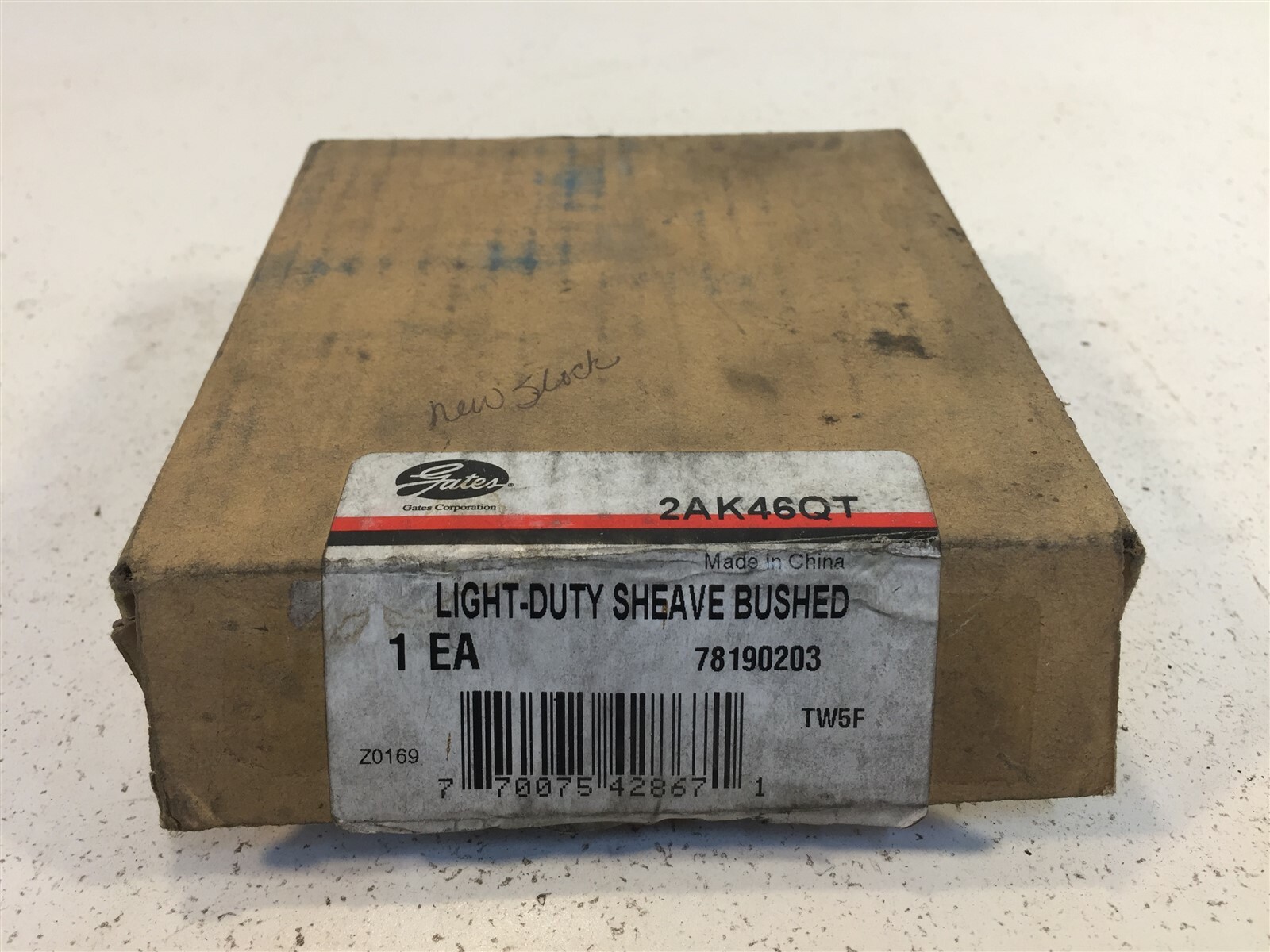 Genuine Gates 2AK46QT Light Duty Sheave Bushed - New Old Stock