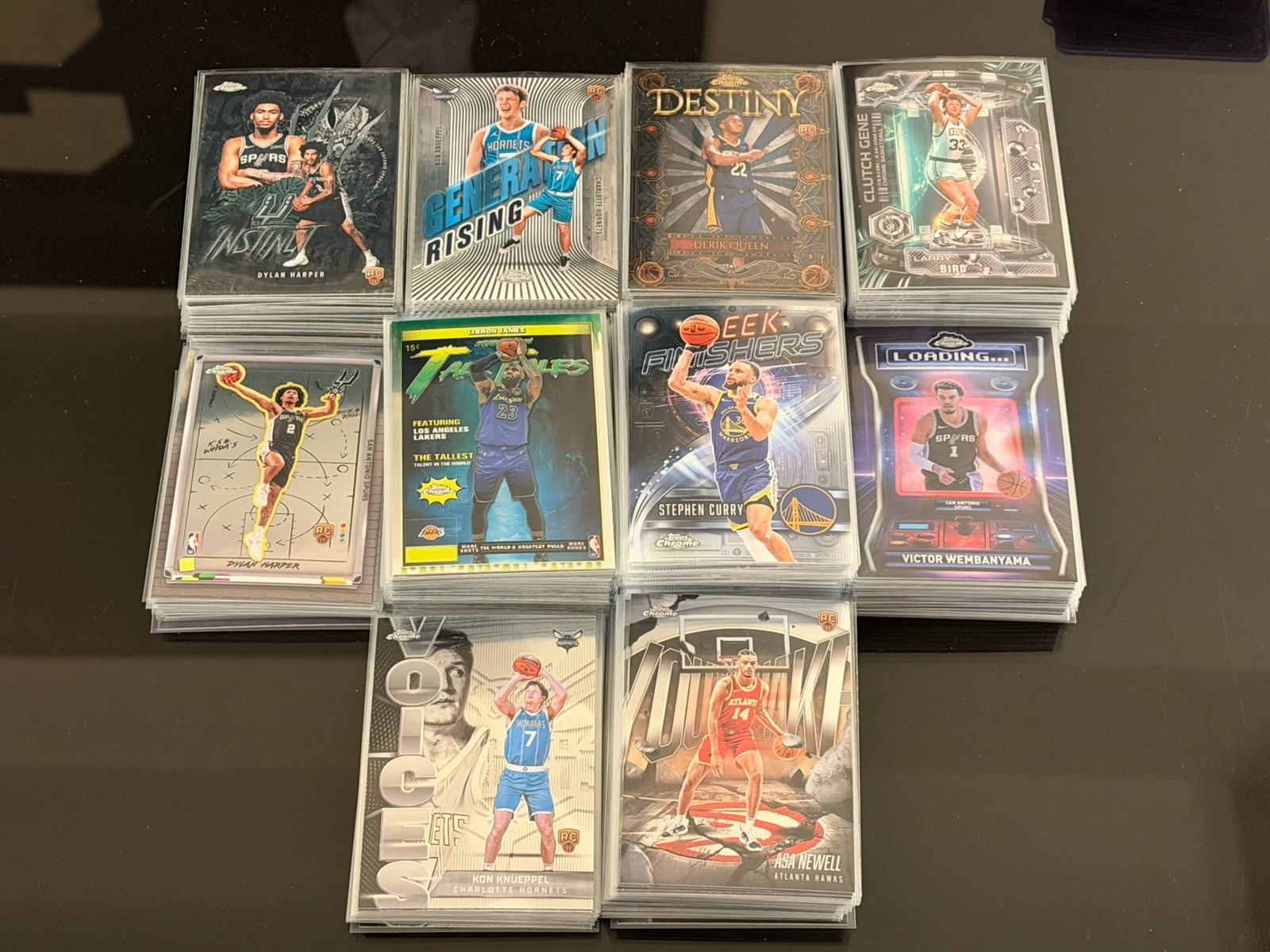 2025-26 Topps Chrome Basketball INSERT Singles YOU PICK!! 2 Card Min Plz READ!