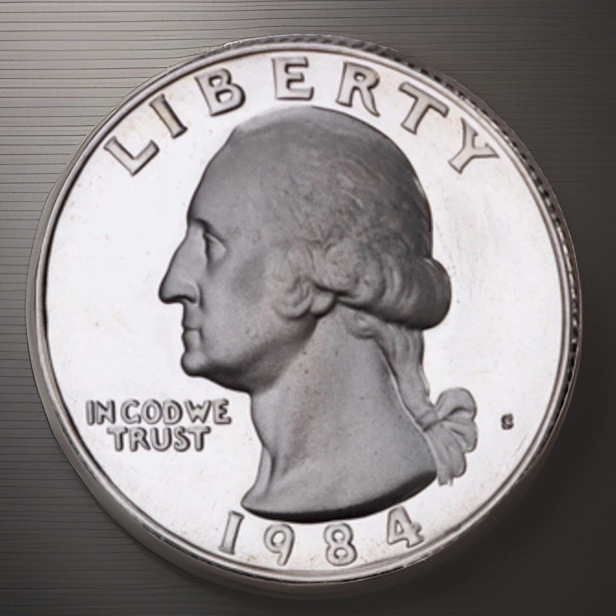 1984-S GEM  PROOF Washington Quarter Coin BLAZING PRF FAST S&H W/TRACKING