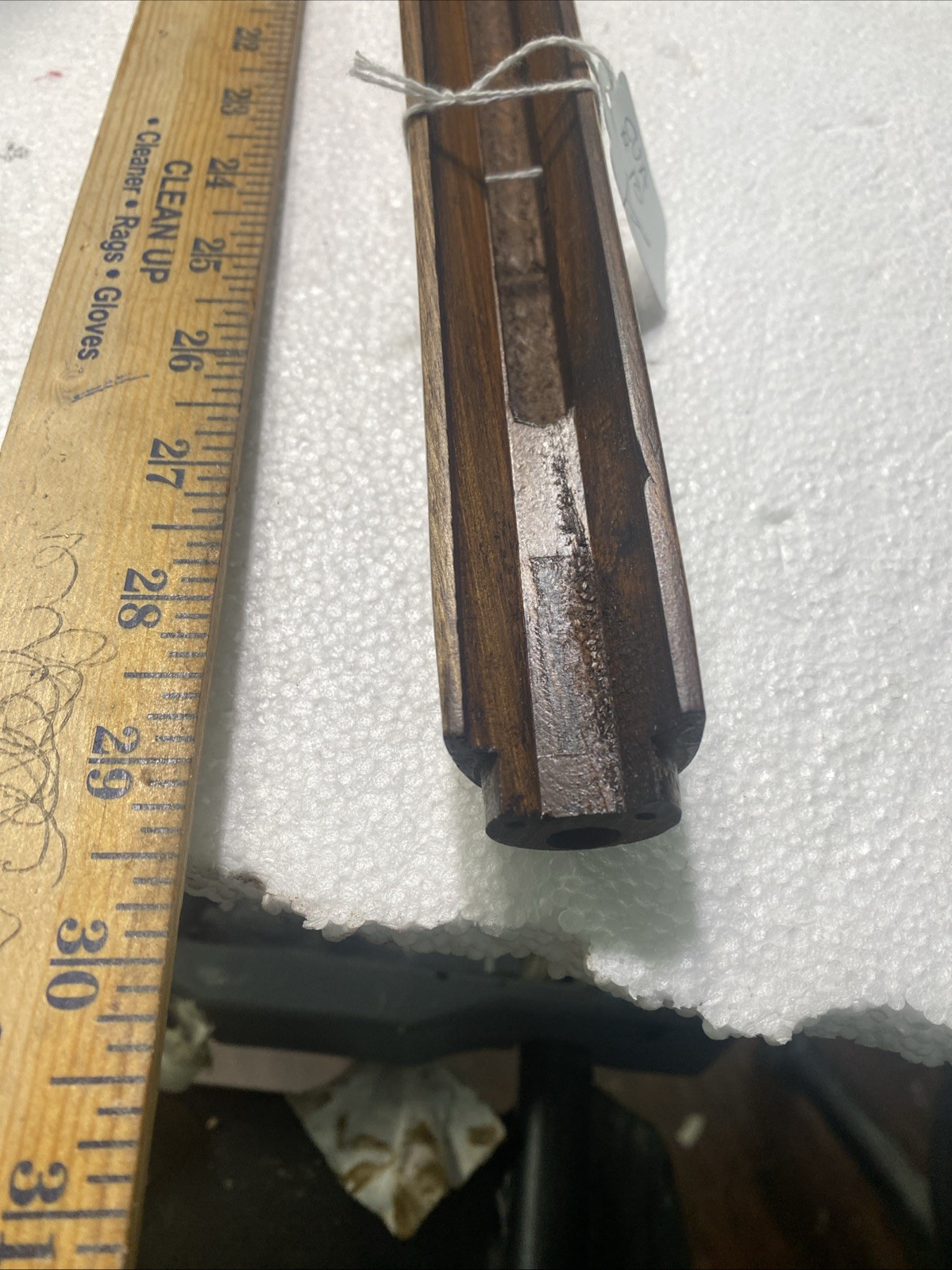 CVA Hawken Maple Muzzleloader Stock 1-0” Barrel Channel.
