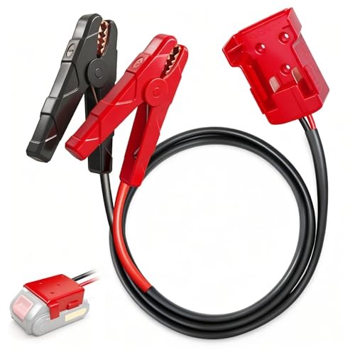 M18 Jumper Cables for Milwaukee 18V Batteries | 2FT 8AWG Booster Cable with