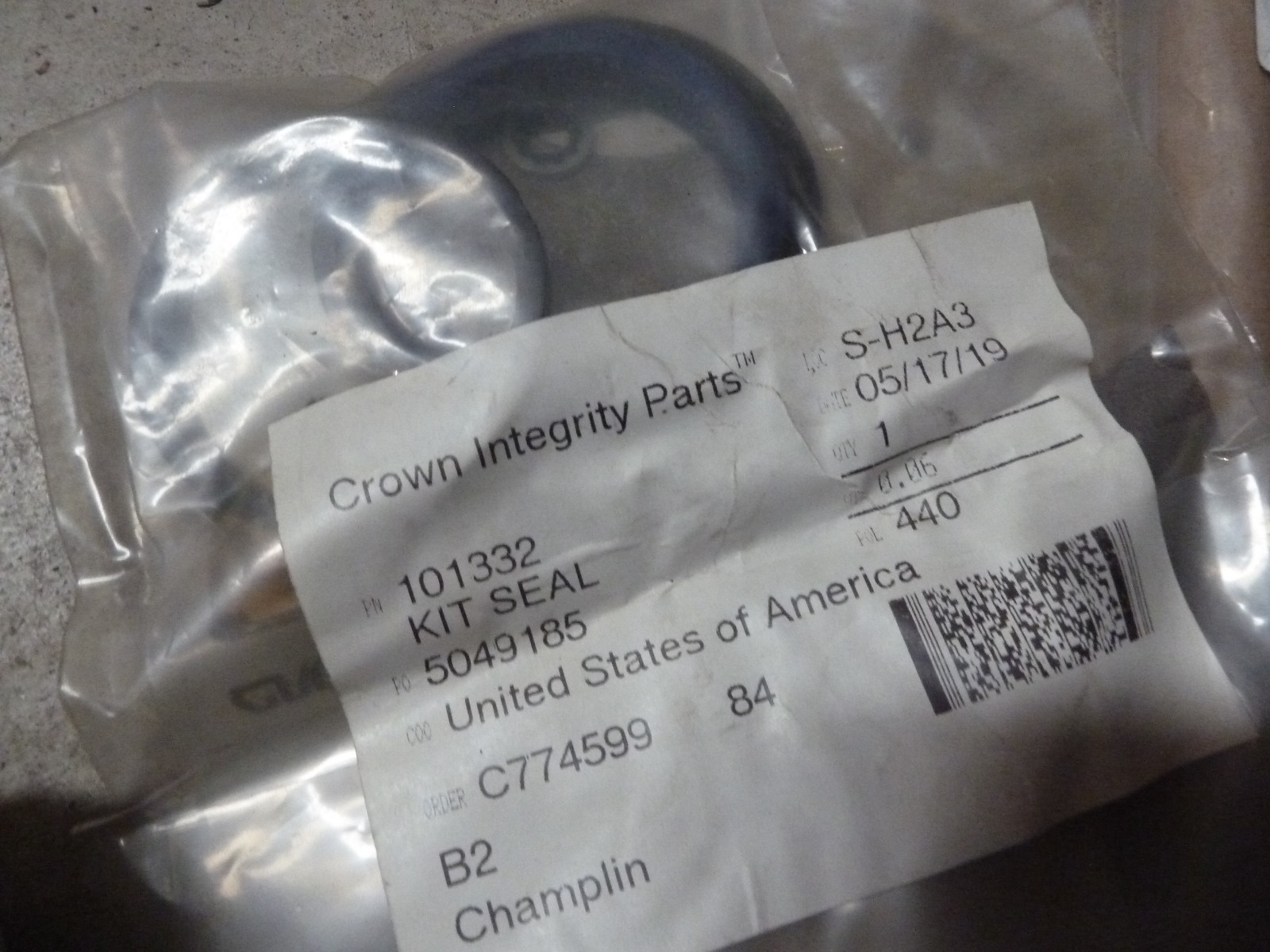 OEM CLARK 101332 Seal Kit Hydraulic Cylinder forklift