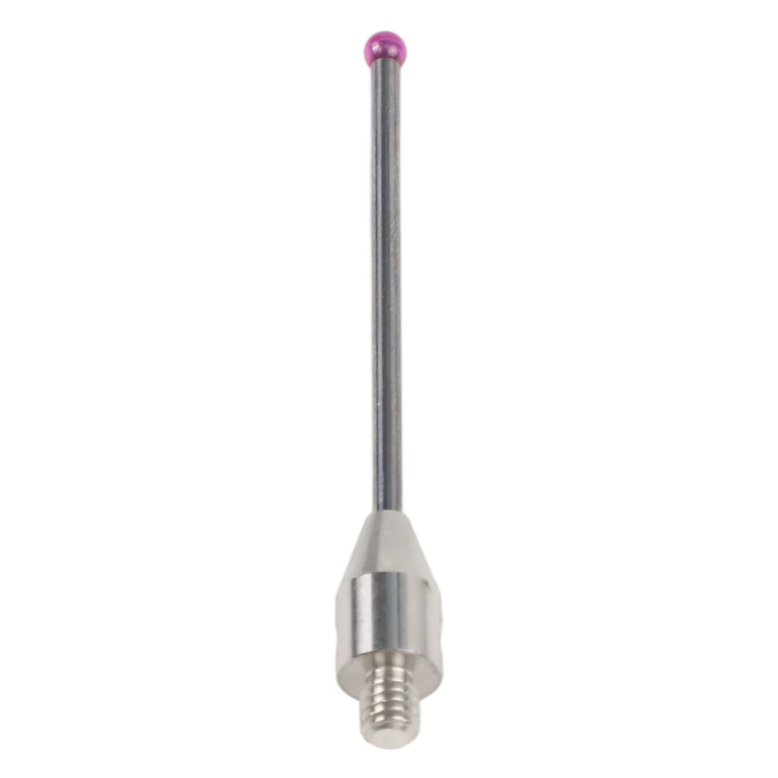 Stylus CMM Probe Thread Touch 3mm Tip 50mm Ceramic Ceramic And White Steel