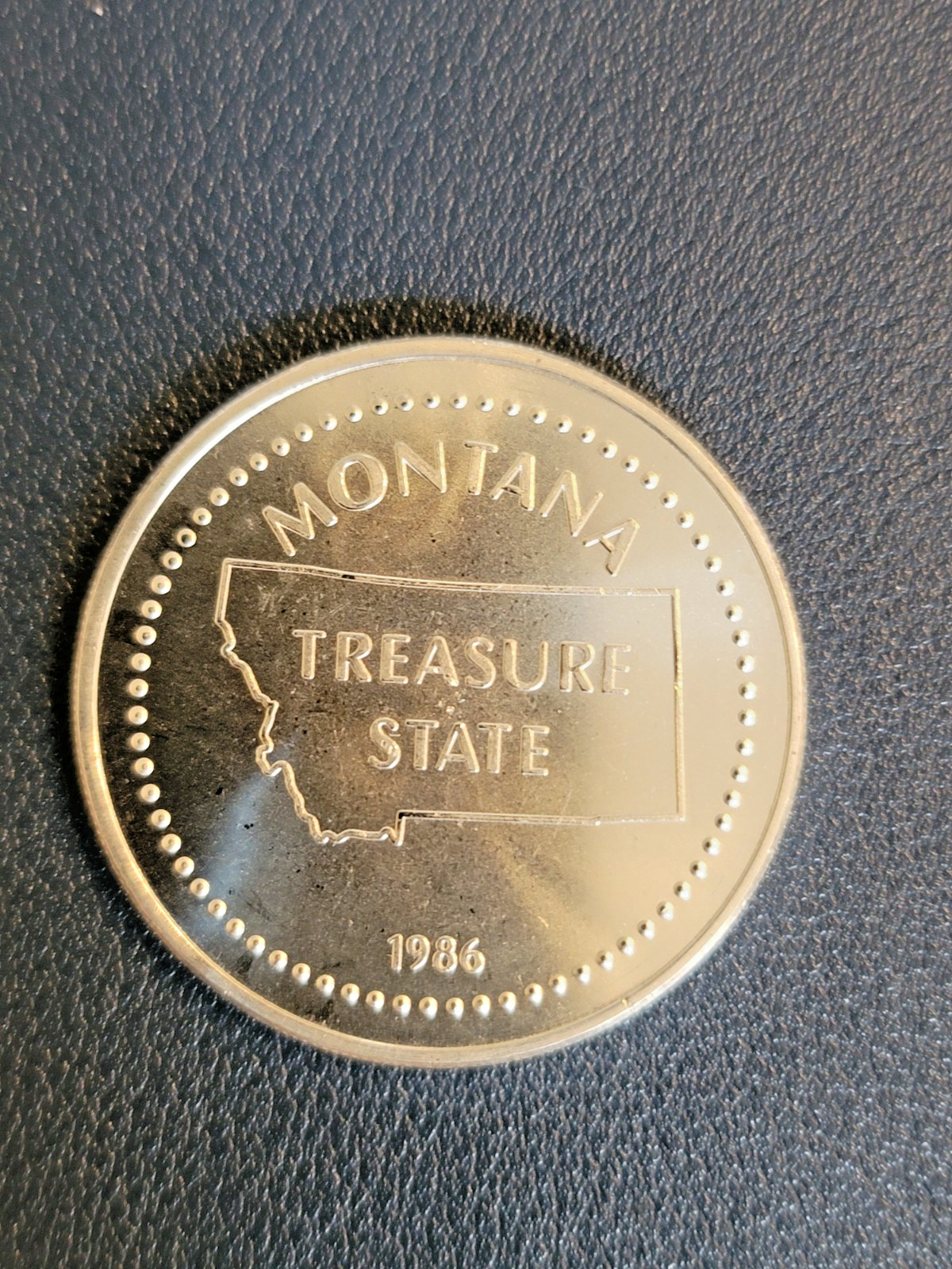 VINTAGE ENGELHARD Montana Big Sky Country 1986 BU 1OZ .999 LESS THAN 3K MINTAGE!