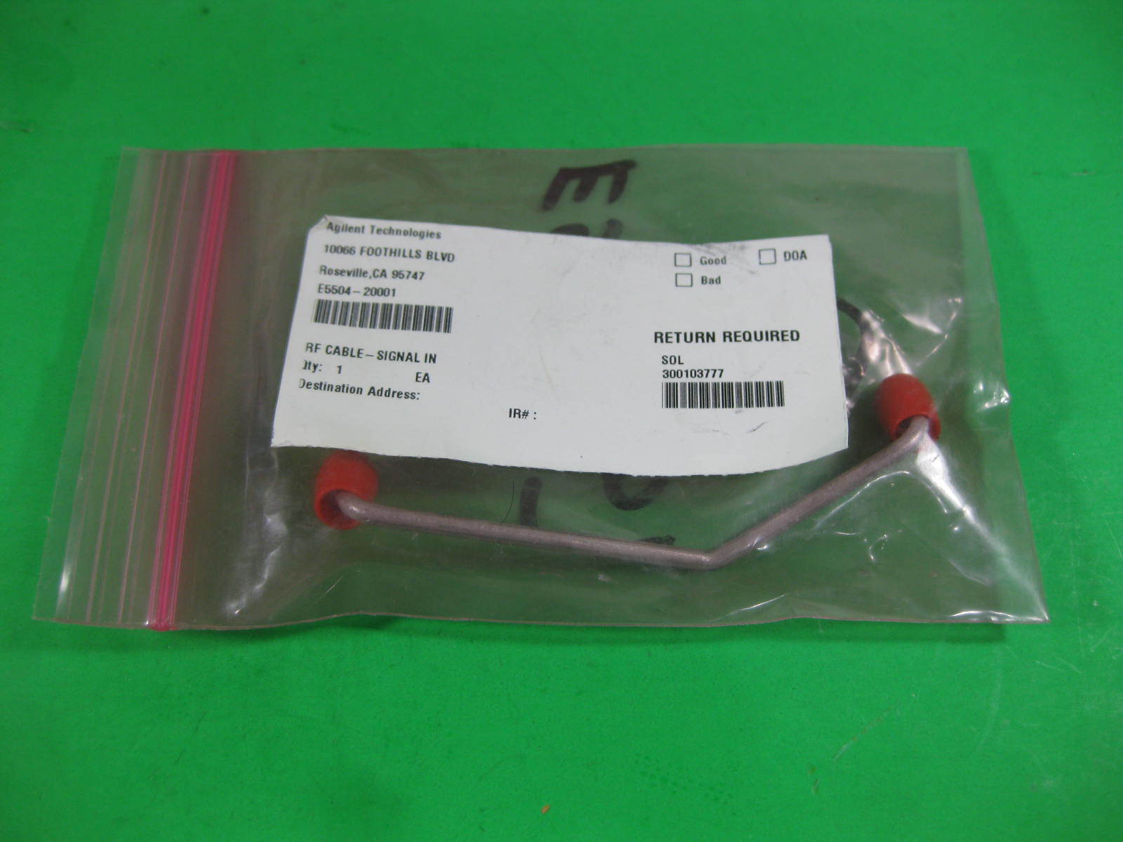 Agilent/HP RF Cable -- E5504-20001 -- New