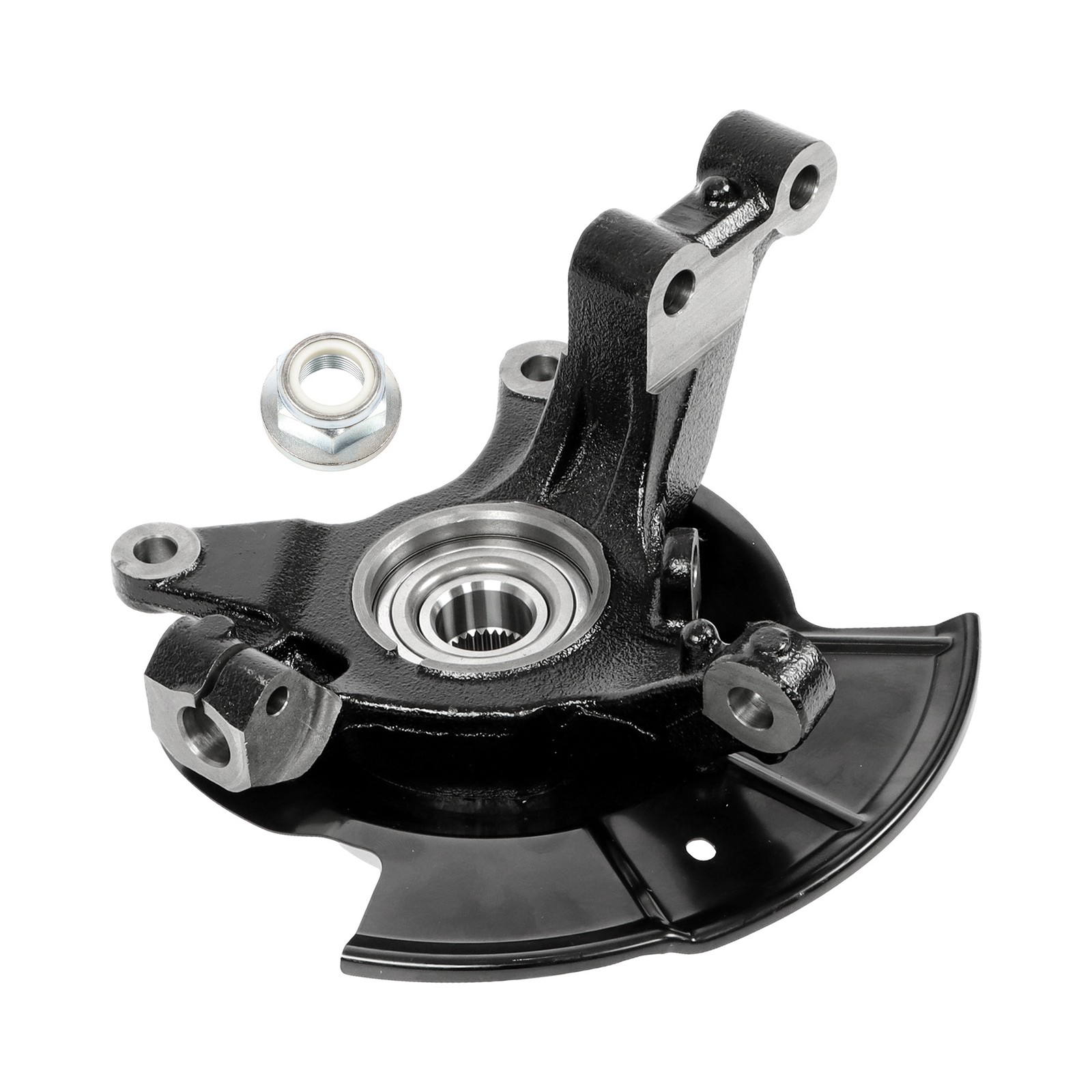 Front Right Steering Knuckle & Wheel Hub Bearing Assembly for Ford Edge 11-14