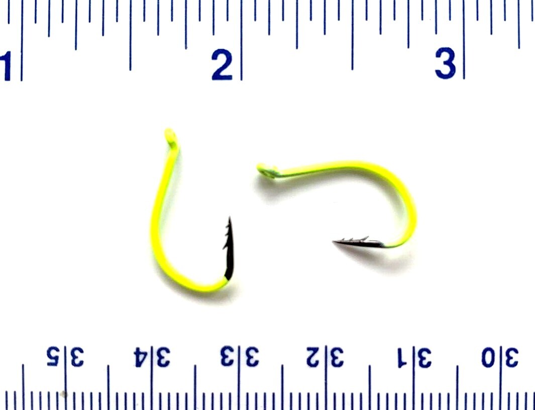 50 VMC fastgrip octopus hooks (various colors and sizes)