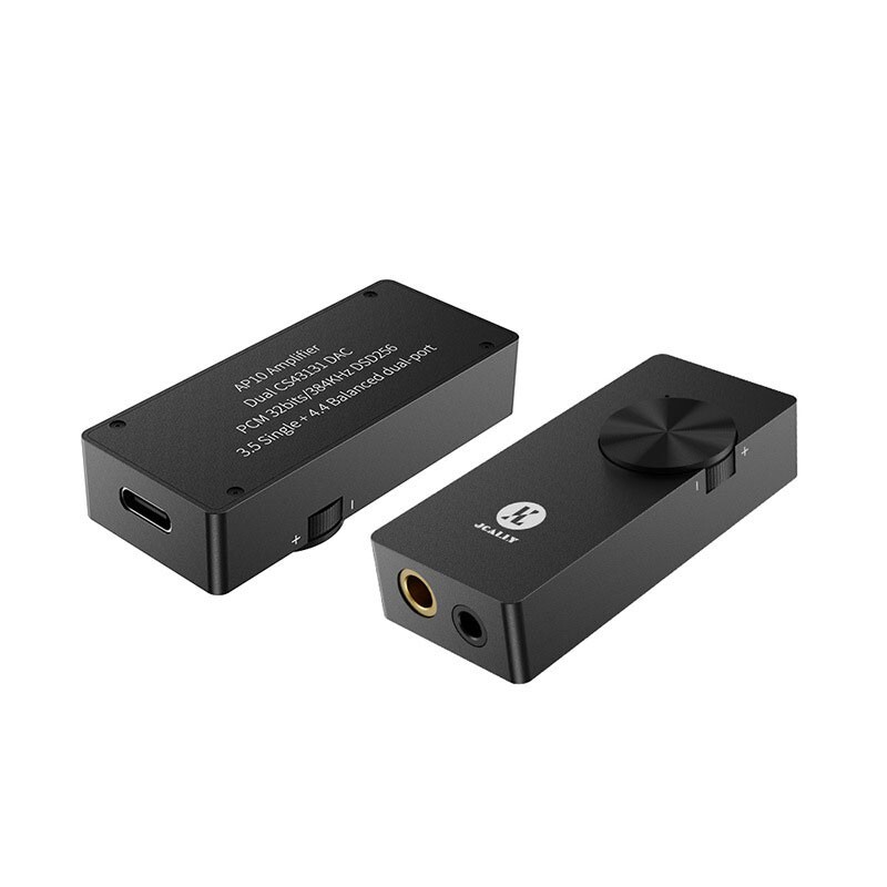 AP10 Audio Decoder + OT04 PC Cable Dual Channel CS43131 Decoding Chip Amplifier