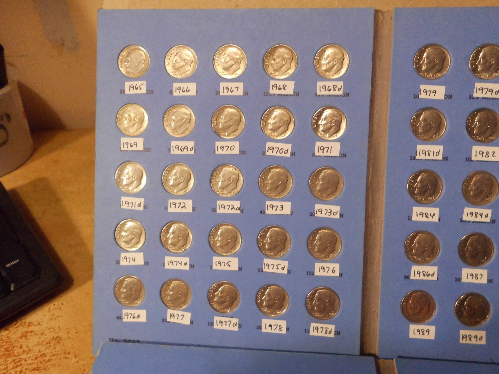 ROOSEVELT DIME COMPLETE 1965 - 2026 COMPLETE P&D SET #OCP282