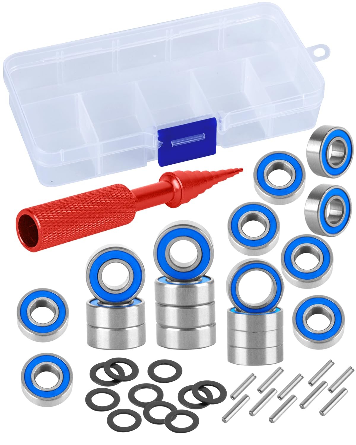 RC Bearings Kit Upgrades Part for 1/10 Slash 2WD,Slash 2WD BL-2S,Rustler 2WD,...
