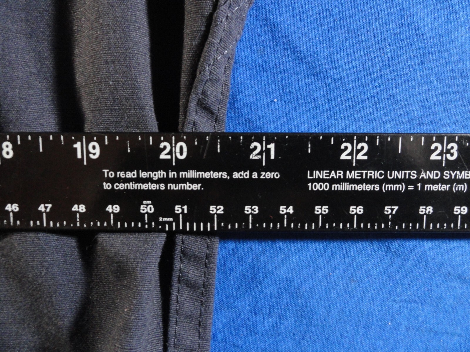 TRU-SPEC CAMOUFLAGE BDU 2 POCKET UNIFORM DARK BLUE BUTTON UP JACKET MEDIUM