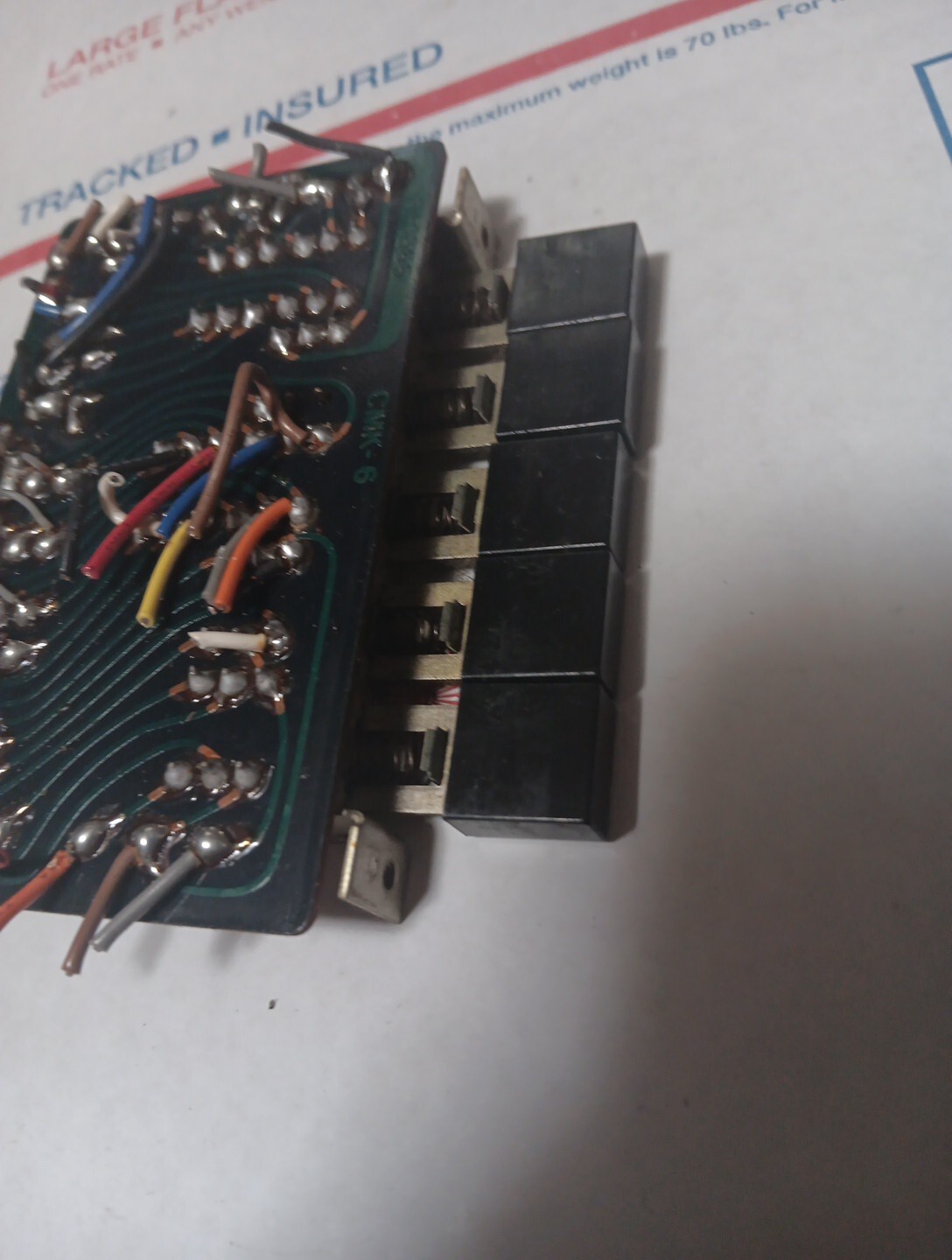 Sansui QR-4500 Push Button Board F 1365