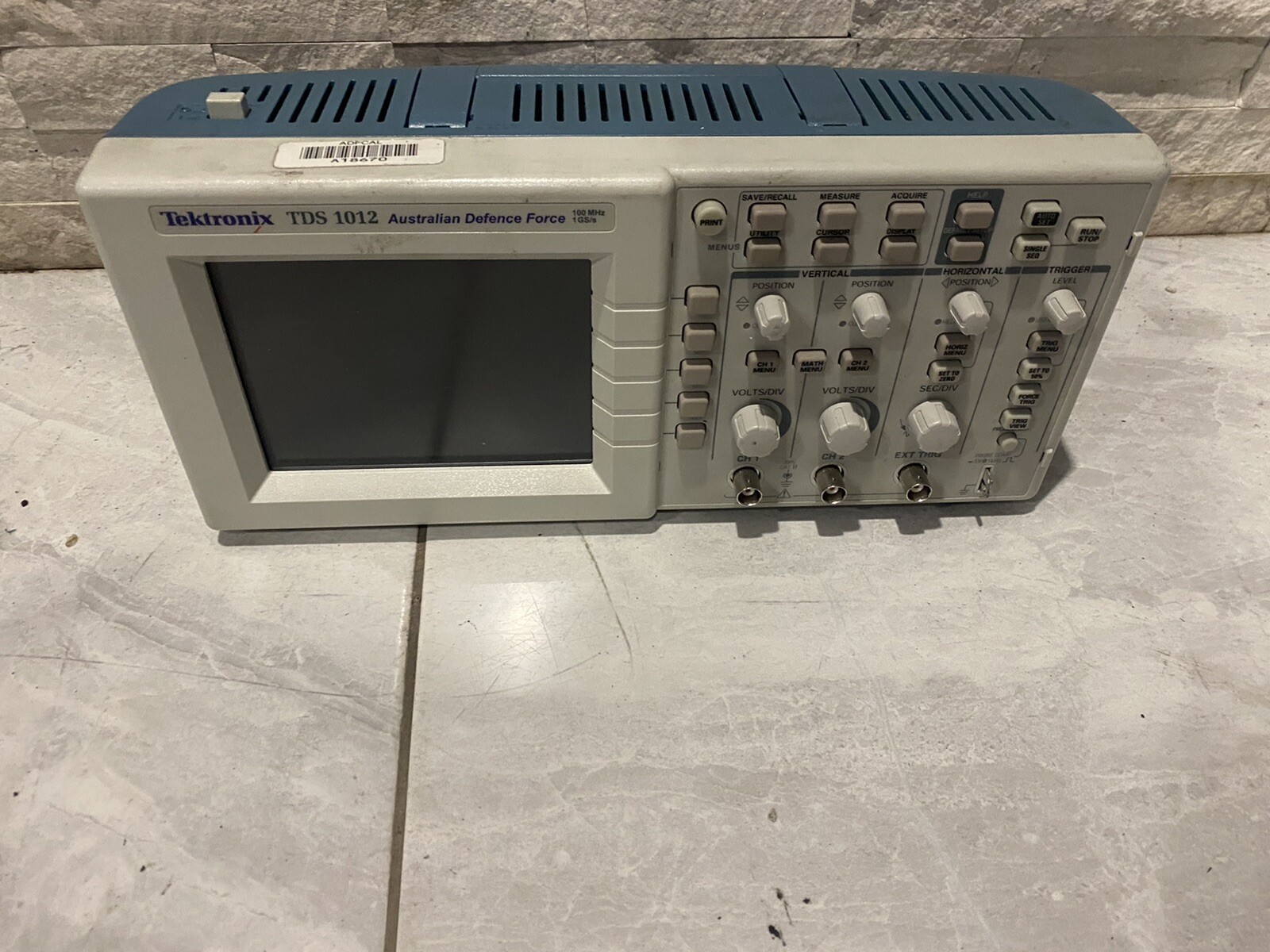 Tektronix TDS 1012 2 Channel 100MHz 1GS/s Oscilloscope