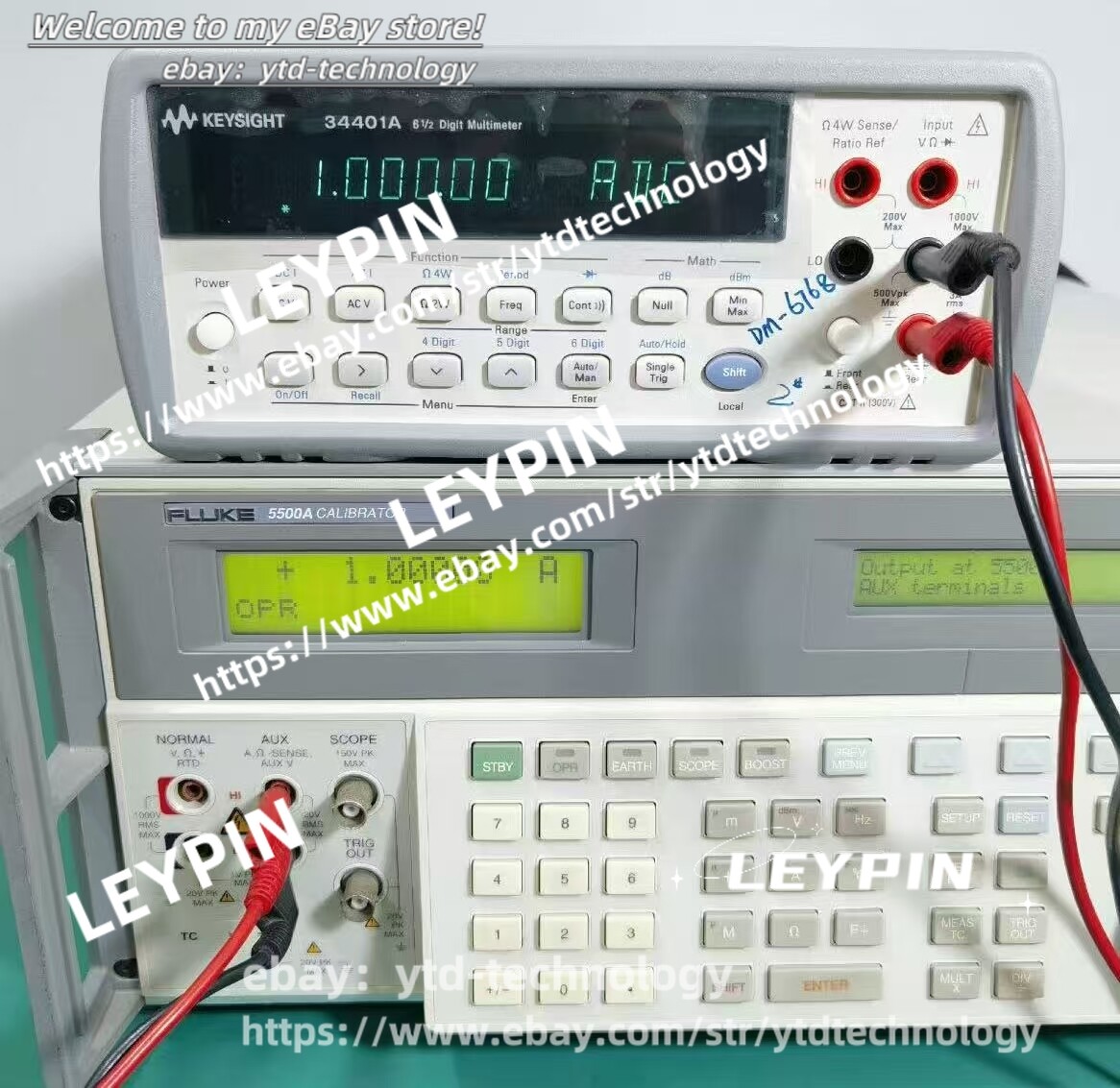 Fluke 5500A Multi-Function Calibrator/-good test /ytd