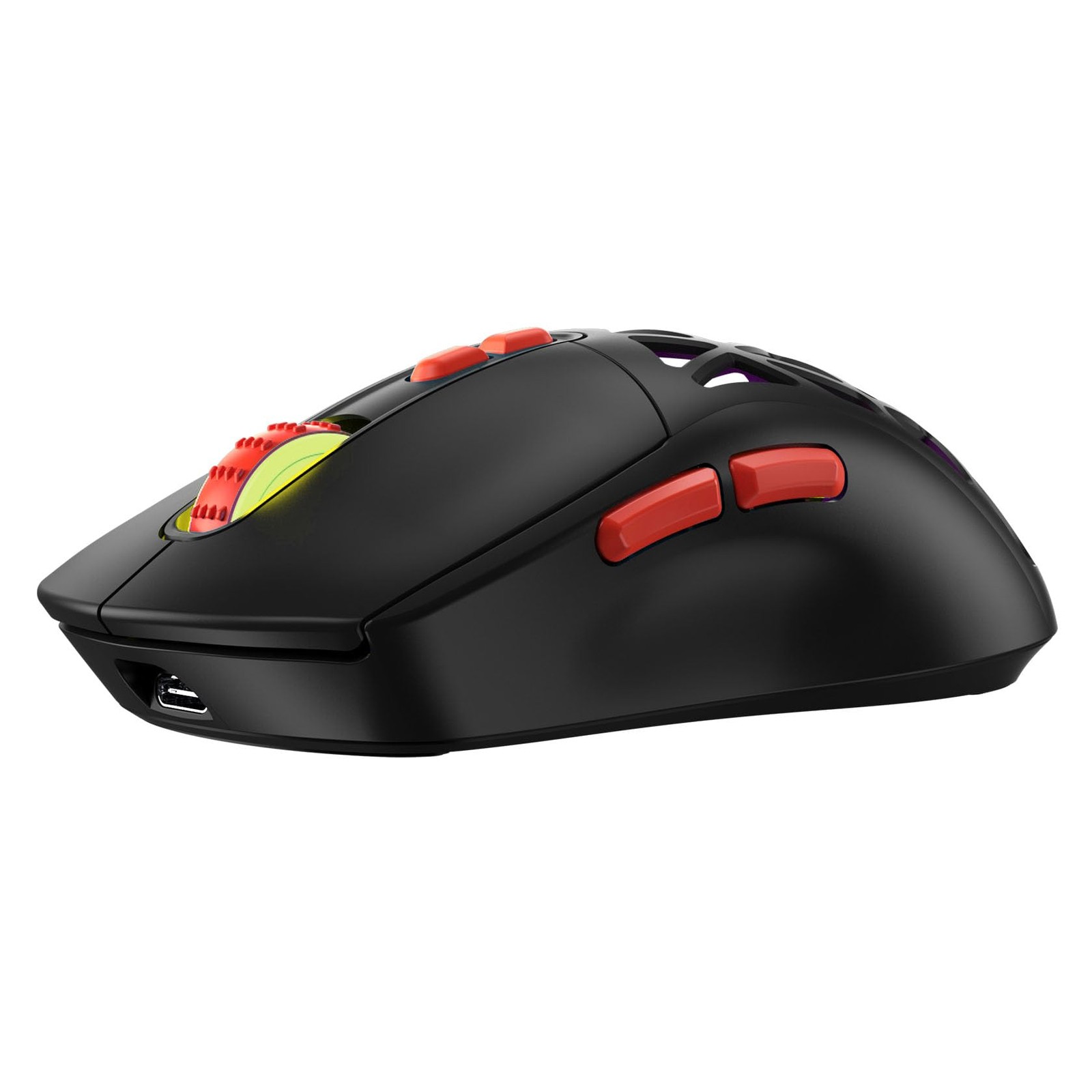 Wireless Gaming Mouse, RechargeableandRechange Shell,RGB Programmable Macro M...