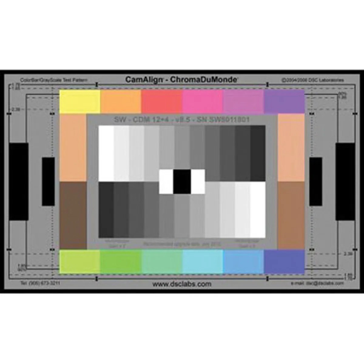DSC Labs Combi DX-1 ChromaDuMonde 12+4 Test Chart