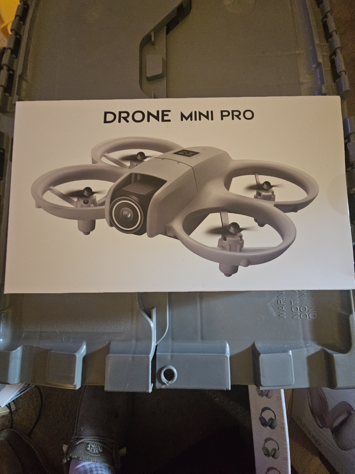 Drone Mini Pro Toy Grade Quadcopter w/ Camera, Gray, Electric RTR  165ft