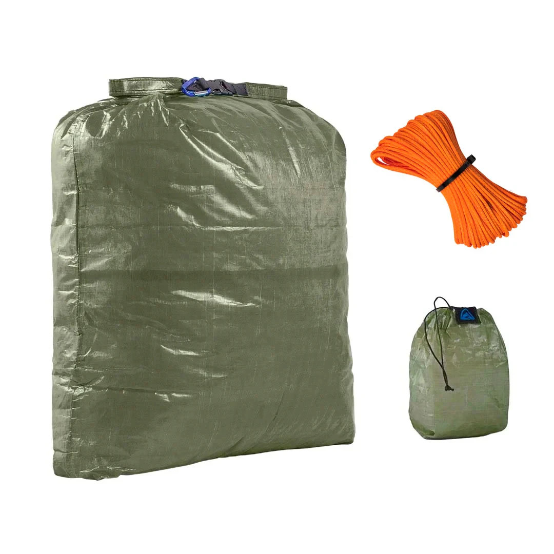 Zpacks Bear Bag/food bag, Zline, and Rock Sack and Hilltop Packs Dog Bone