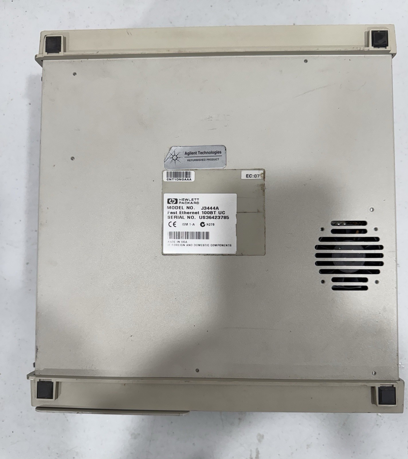 HP Agilent WAN Advisor Internet Advisor Protocol Analyzer Computer Laptop J2300E