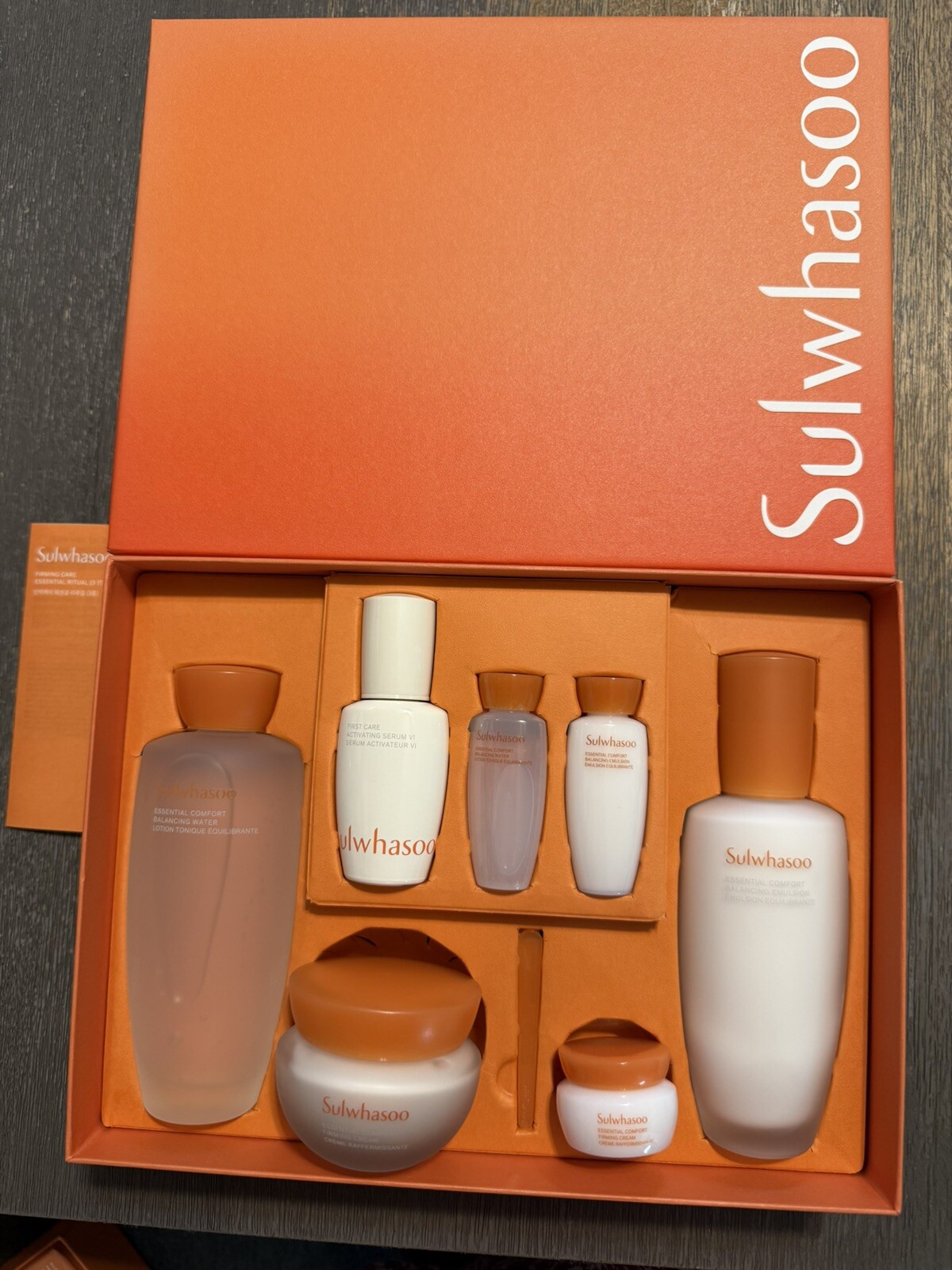Sulwhasoo Firming Care Essential Ritual (7 Items) Skin care Set K-beauty.