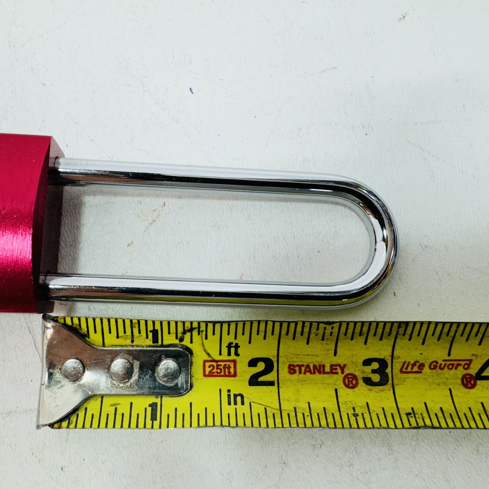 3 Pack - Abus Lock 72/40HB75 Aluminum Safety Lockout Padlock Red W/ TX14165 Keys