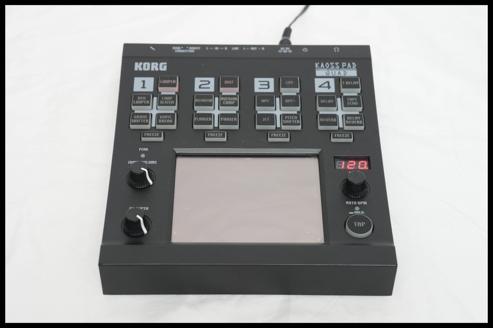 Korg Kaoss Pad Quad Dynamic Effect Processor Sampler