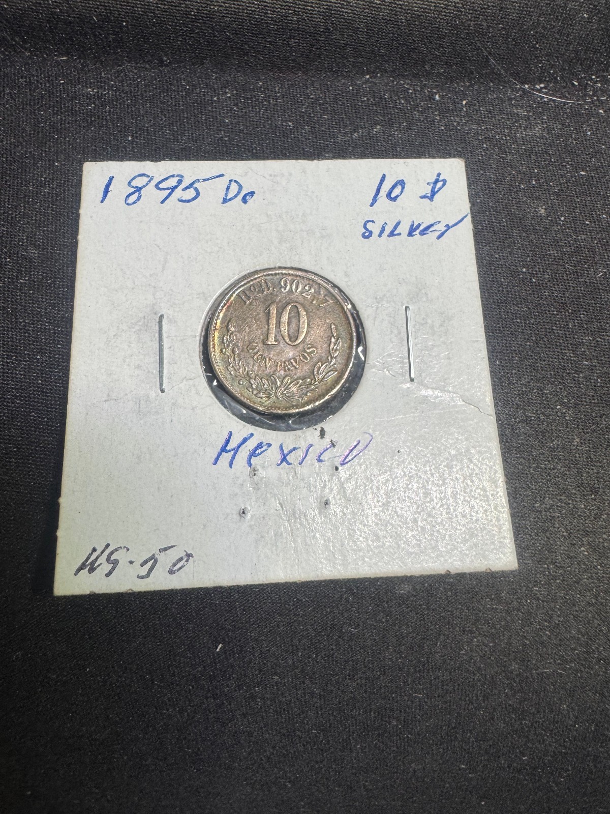 1895 - DO - MEXICO 10 CENTAVOS - SILVER