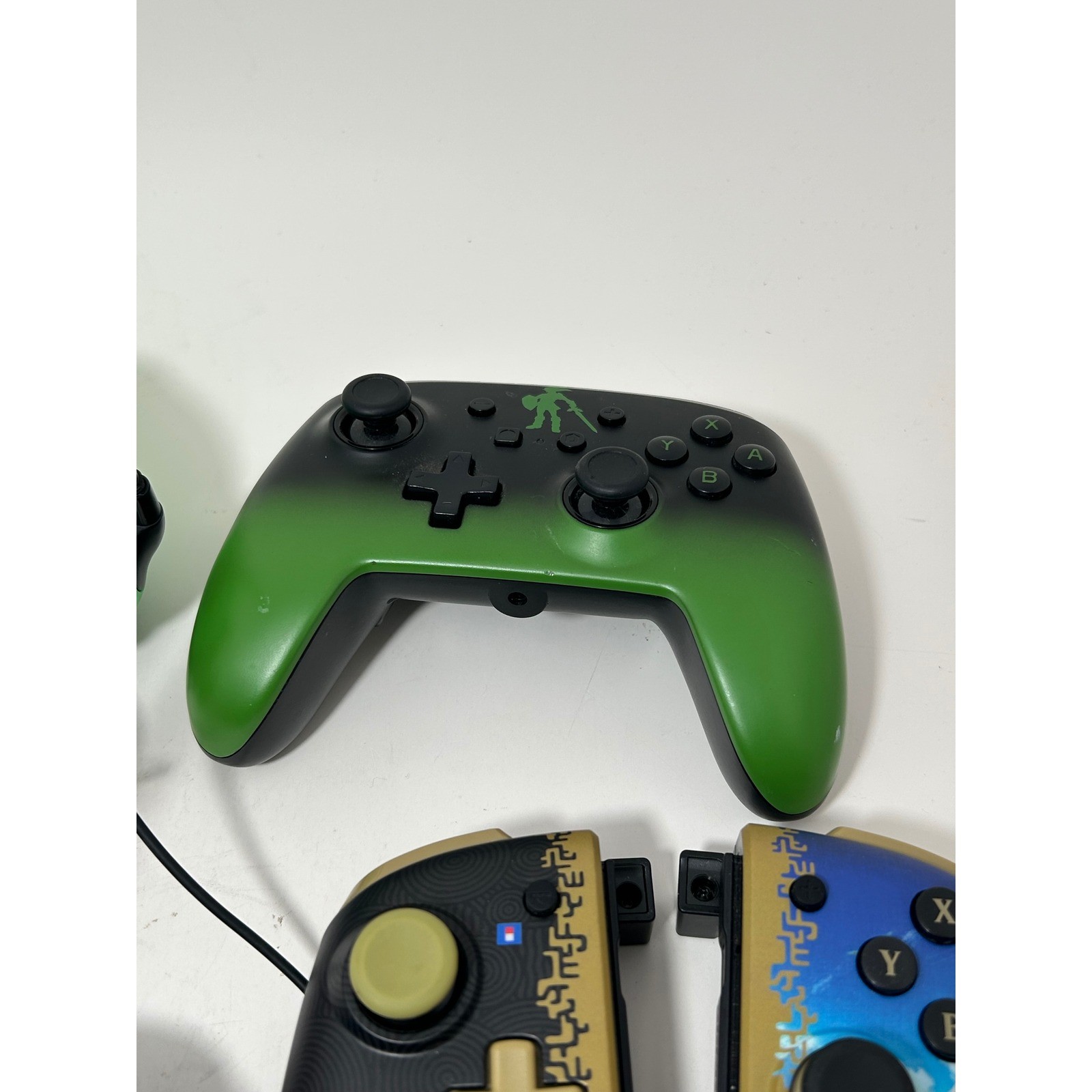 Nintendo Switch Zelda Controller Bundle PDP Rematch HORI Split Pad Pro Headset