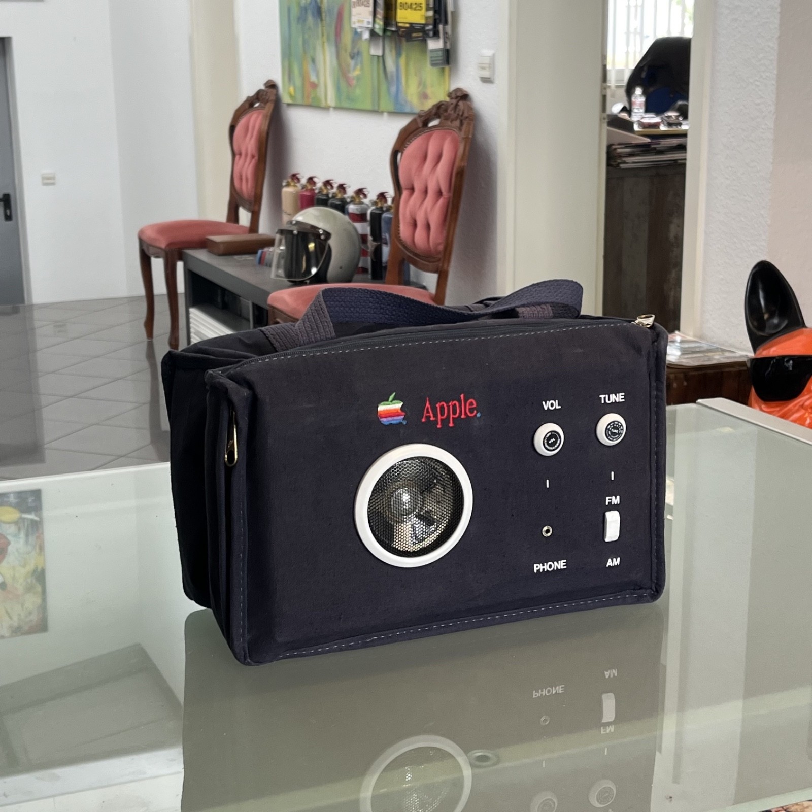Vintage 1980s Apple Cooler Speaker