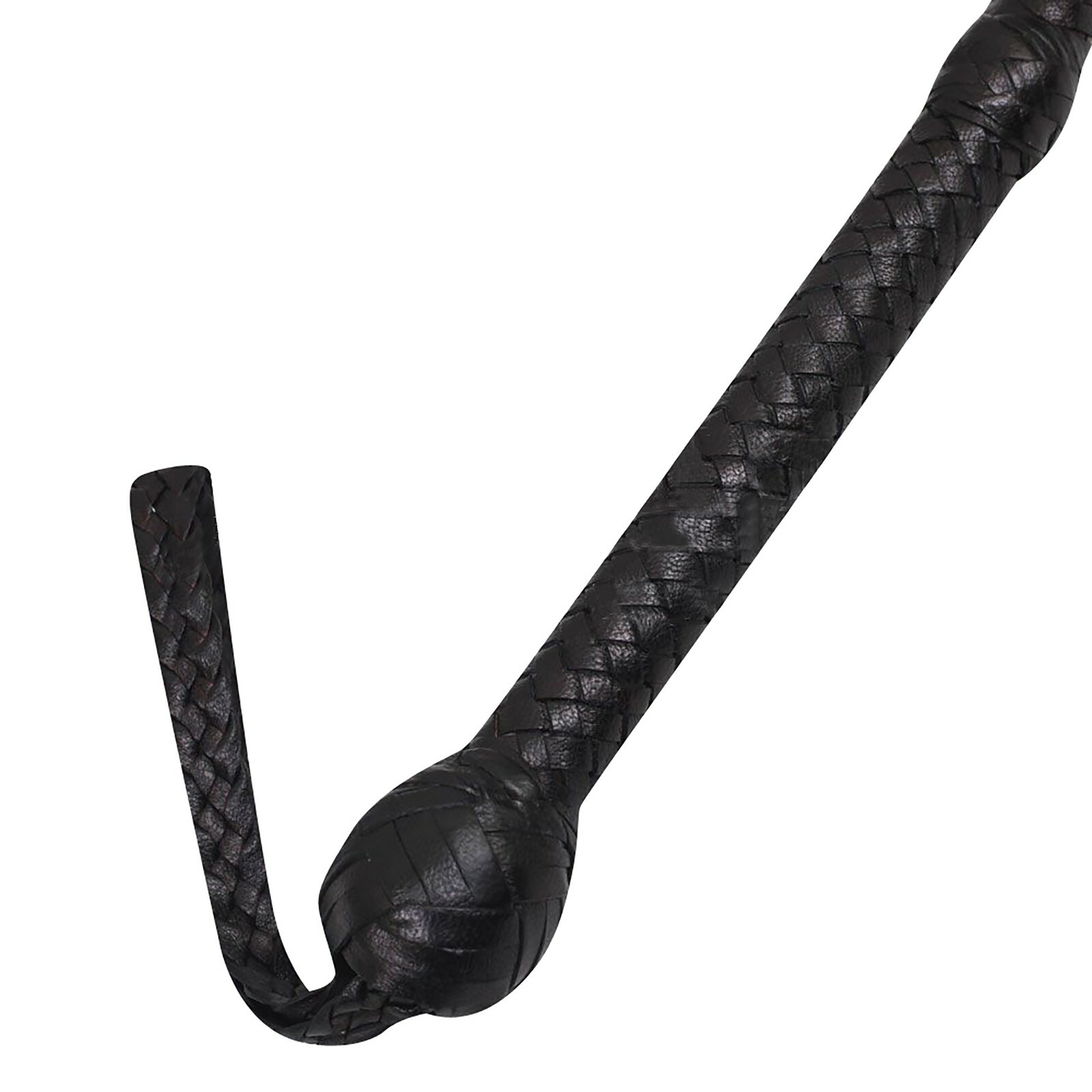 Genuine Leather Heavy Whip 04 Feet Long 16 Plaited Heavy Duty Handmade Bullwhip