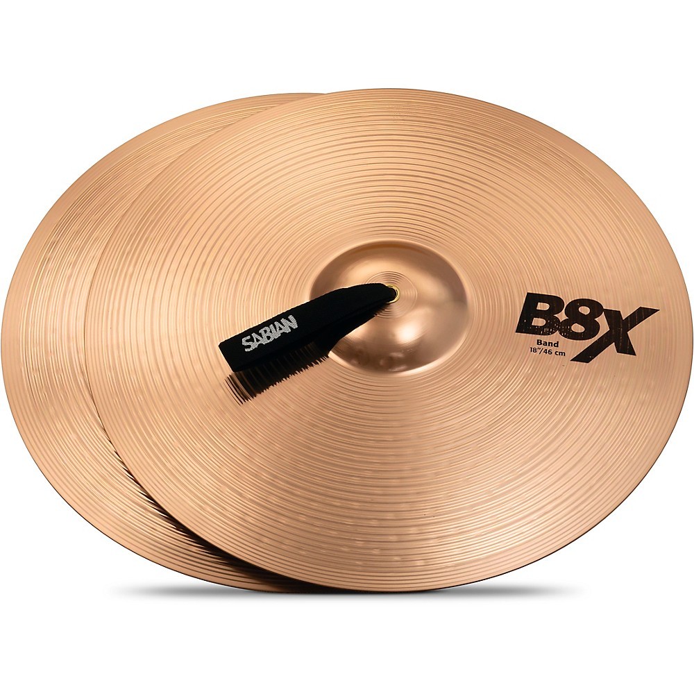 SABIAN B8X Band Cymbals, Pair 18 in.