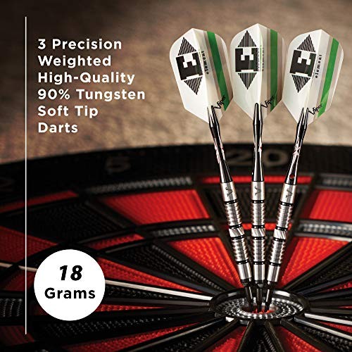 Viper Element 90% Tungsten Soft Tip Darts 18 Grams Ridgeback Grooved