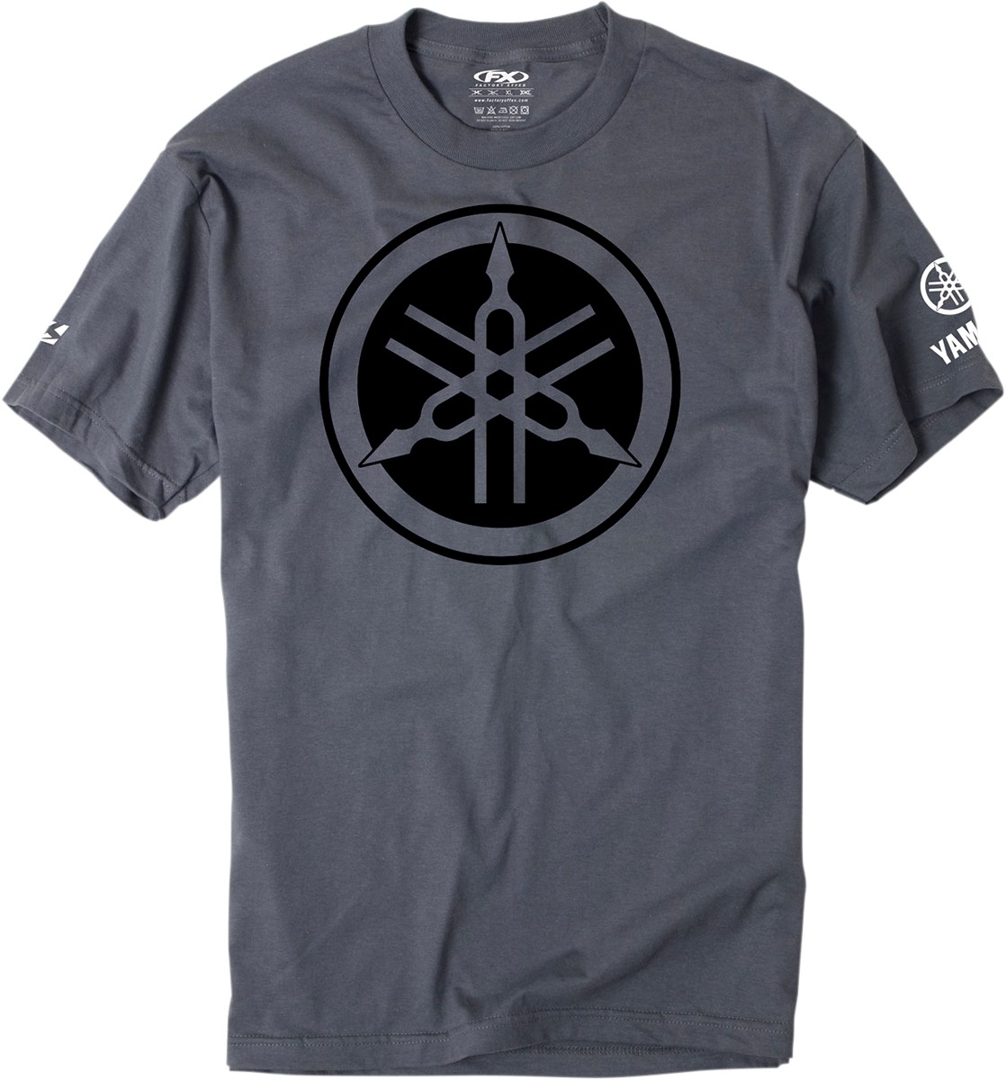 Factory Effex Yamaha Fork Tee XL Charcoal 16-88294