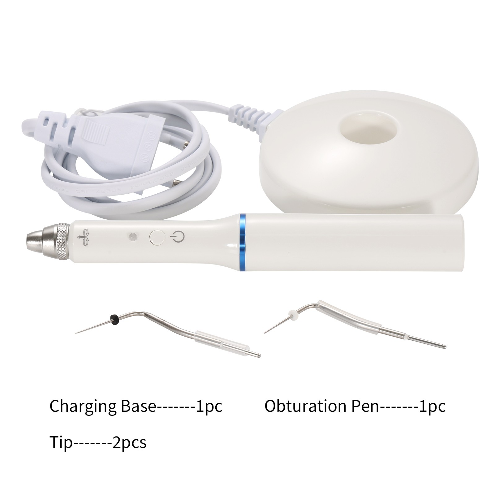 Dental Gutta Percha Obturation Endo Heated Pen +2 Tips