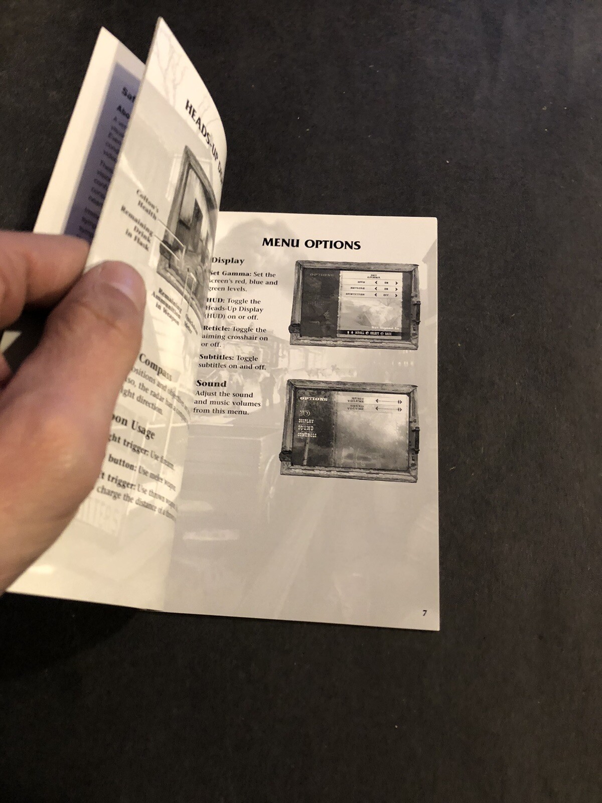 Gun xbox Manual Only