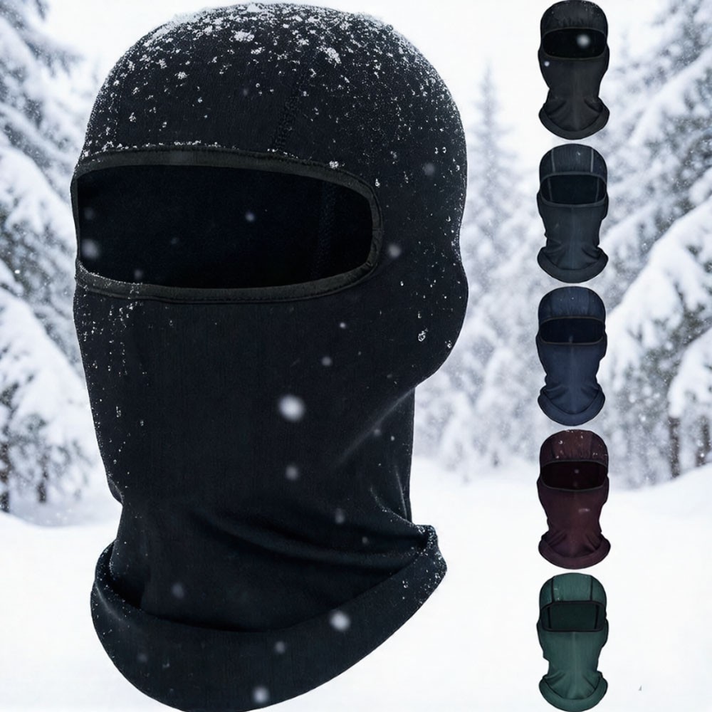 Full Face Mask Winter Fleece Warm Balaclava Ski Mask Military Headwear Cover Hat