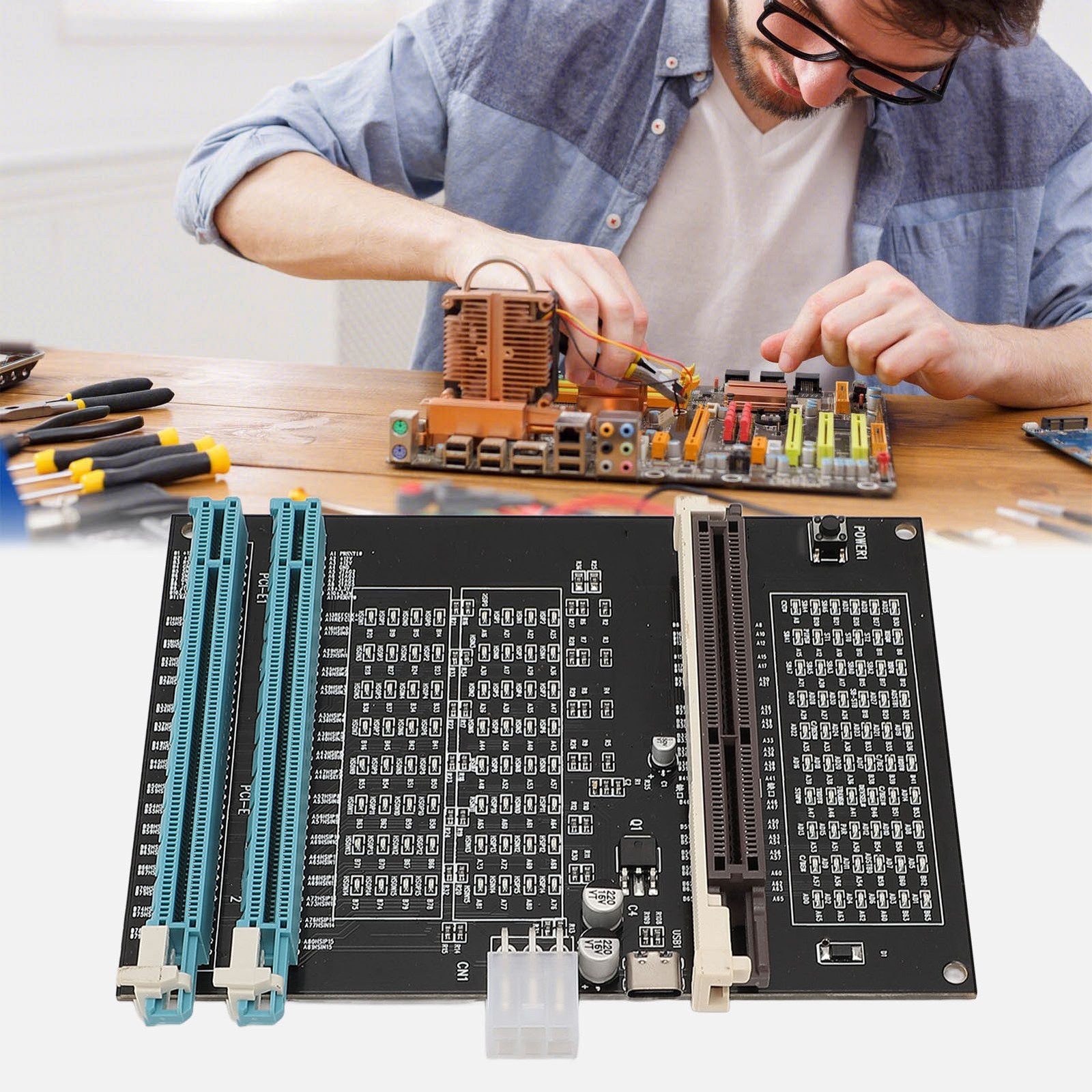 Display Video Graphics Card Tester High Efficiency High Acccuracy Computer