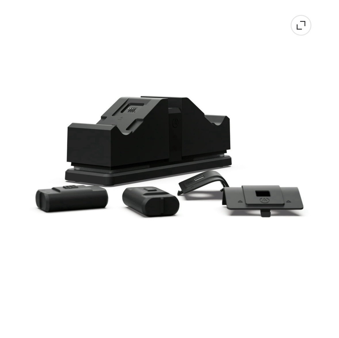 PDP Dual Controller Charging Dock w/ 2 Rechargeable Packs LED Xbox One/Elite