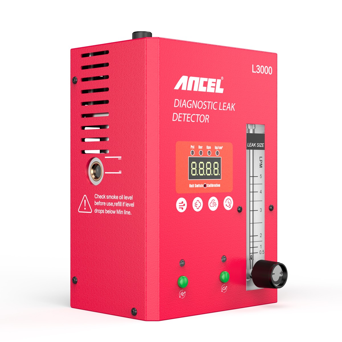 ANCEL L3000 EVAP Smoke Machine Vacuum Leak Detection Tester With Digital Display