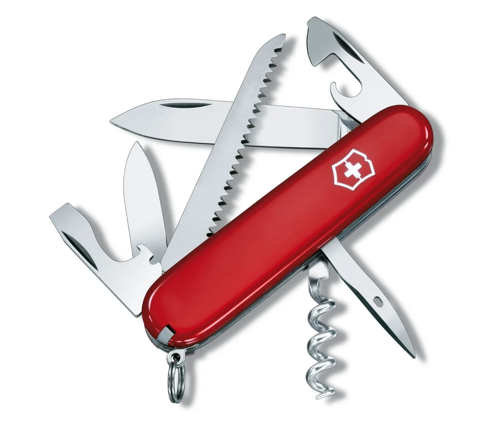 VICTORINOX Swiss Army Knife Camper Medium Pocket Knife 1.3613 red