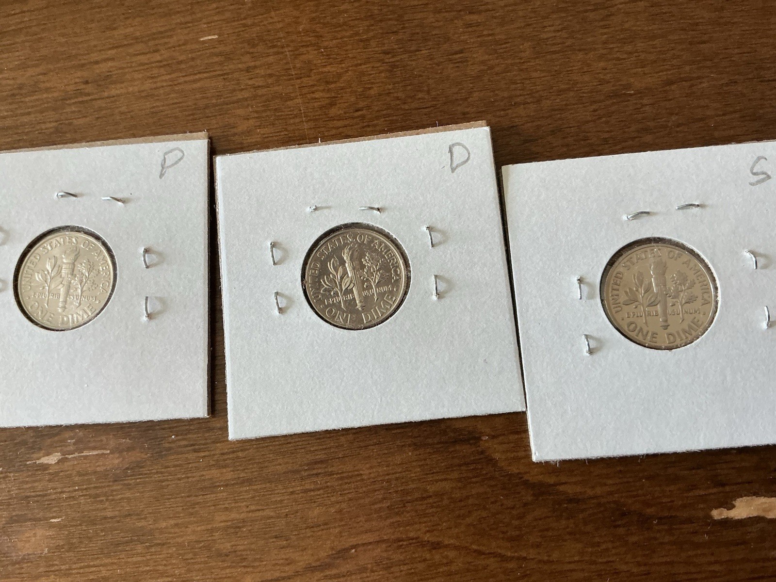 2011 P D S Roosevelt Dime Set 10C Includes S Proof Uncirculated