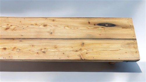 Rustic Folding Bench (72x14.5) Vintage Reclaimed Wood Bench, Farmhouse Seat A110