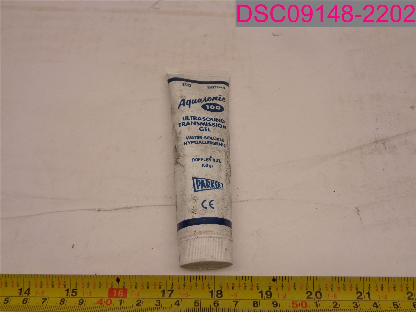 QTY=720g (12x60g Doppler); Parker Aquasonic Ultrasound Transmission Gel REF01-02