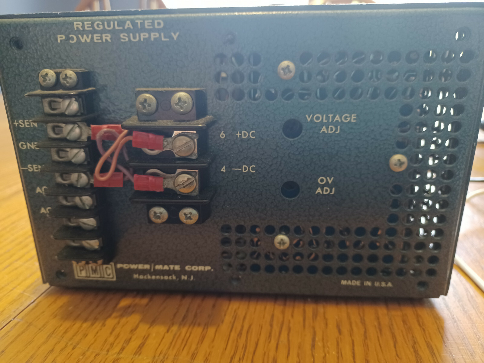 PMC POWER MATE CORP REGULATED POWER SUPPLY PM-D-120