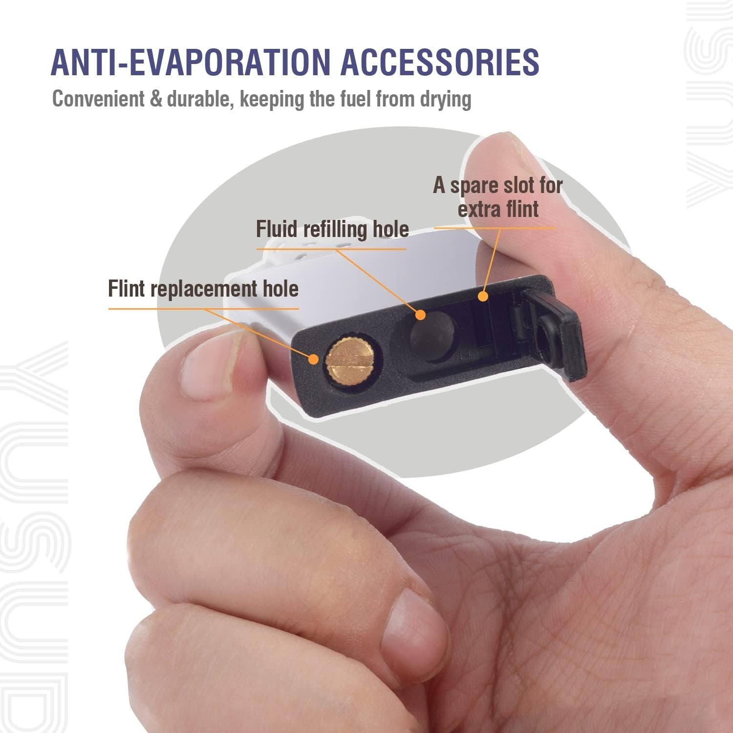 Durable 5-Pack Lighter Gasket Seals – Reduce Fuel Evaporation Effectively