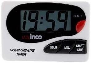 Winco TIM-85D Large Lcd Digital Timer, Hour/Minute - Digital Kitchen...