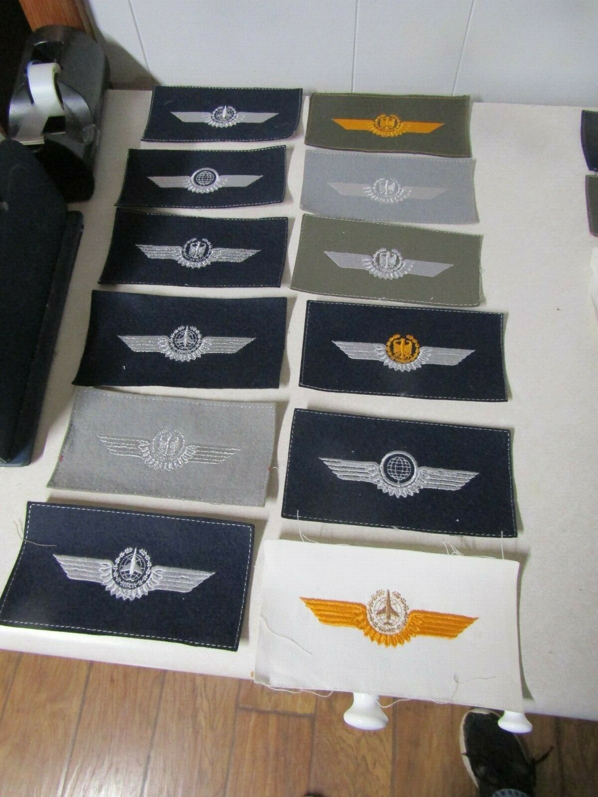 LOT SET OF GERMAN ARMY PATCHES UNIT INSIGNIA LOT #6