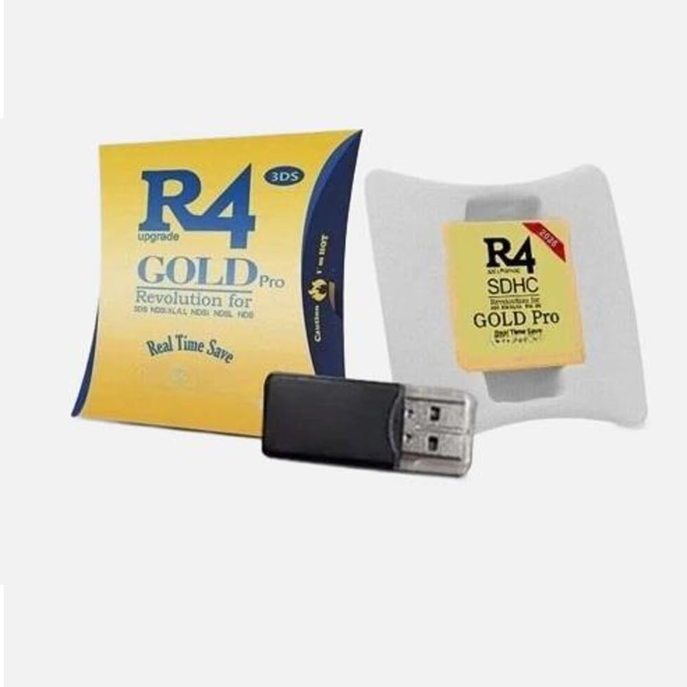 2024 R4 GOLD PRO SDHC Card Revolution Cartridge for NEW 2DS/3DS/LL/XL NDSL NDSI