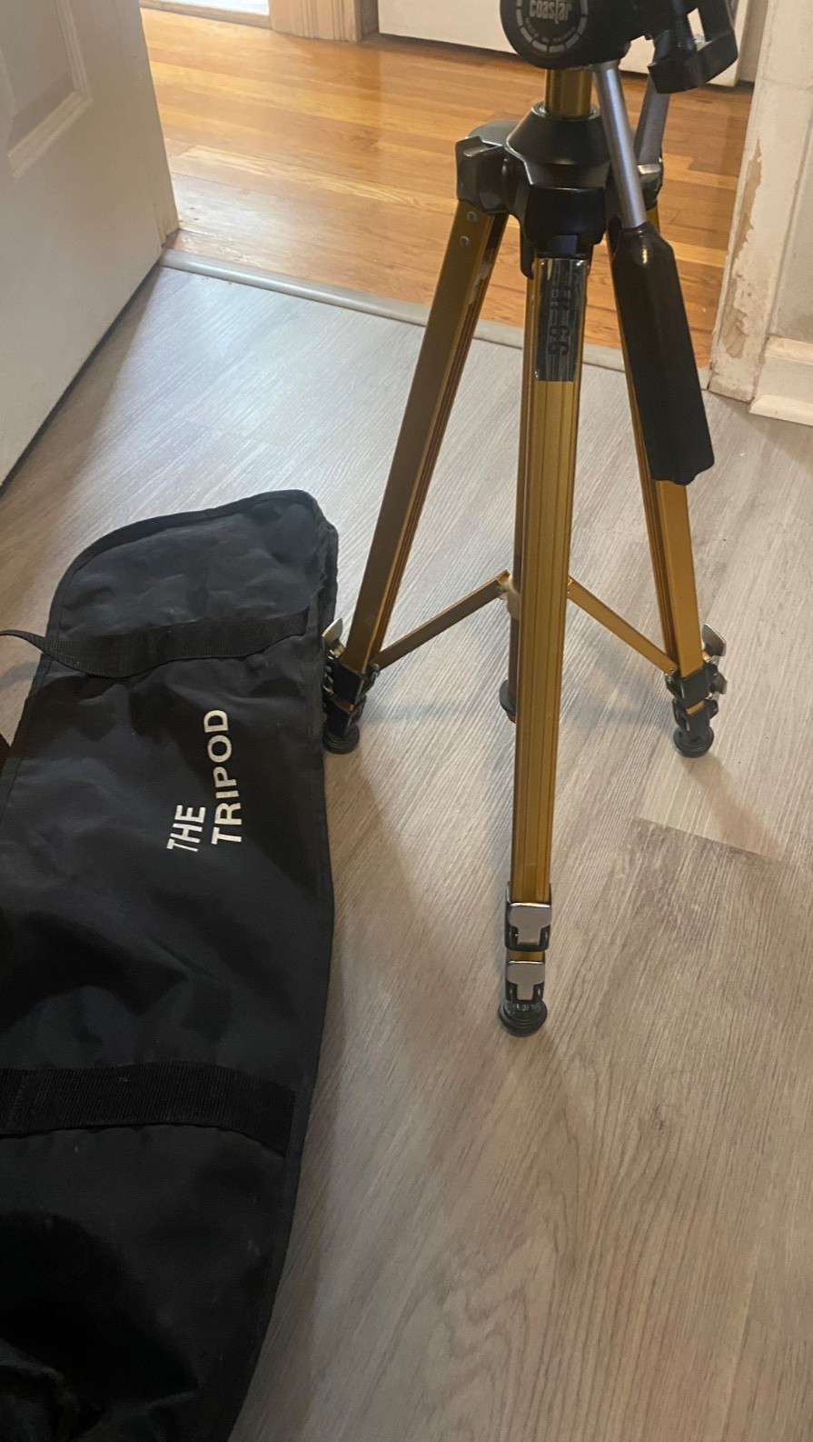 Vintage Coastar TR-6G  Tripod with case - Mint Condition