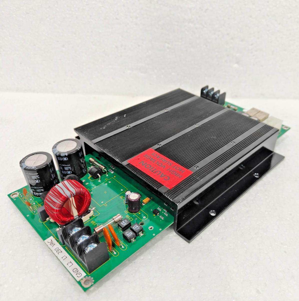 EDWARDS EST-3 2990090 REV X2 3-PPS/M-230 FIRE ALARM PRIMARY POWER SUPPLY 230 VAC